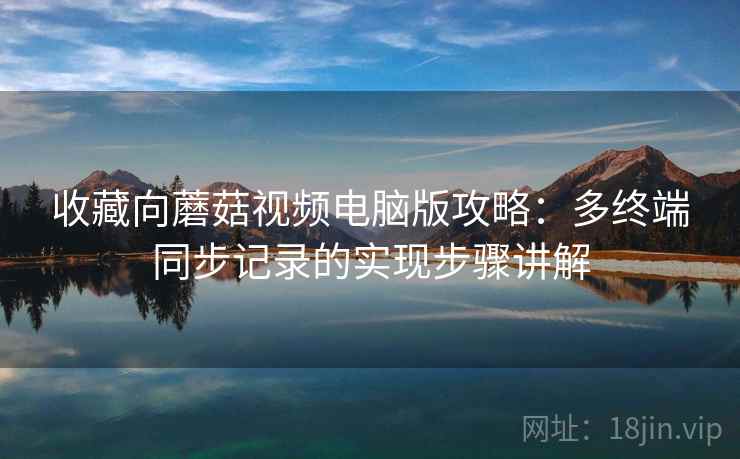 收藏向蘑菇视频电脑版攻略：多终端同步记录的实现步骤讲解