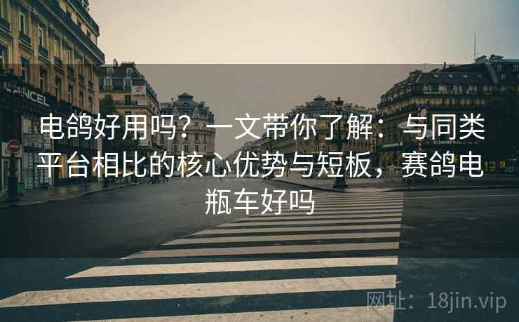 电鸽好用吗?一文带你了解:与同类平台相比的核心优势与短板,赛鸽电瓶车好吗 电鸽好用吗?一文带你了解:与同类平台相比的核心优势与短板,赛鸽电瓶车好吗